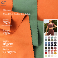 Lot de tissus de yoga en nylon élasthanne haute élasticité pour leggings de sport