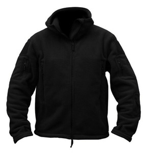 Giacca Casual da <span class=keywords><strong>Uomo</strong></span> Primaverile Calda Sportiva in Pile Intrecciato con Collo Alto, Antivento e Impermeabile in Poliestere Rivestito - Product Image 1
