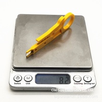Mini-couteau jaune multifonctionnel pour dénuder les fils, simple, directement du fabricant, pour système de câblage téléphonique
