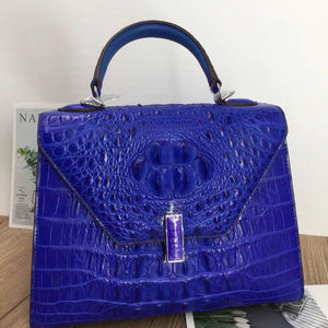 กระเป๋าถือสะพายไหล่หนังจระเข้แท้คุณภาพสูงสำหรับผู้หญิง ดีไซน์หรูหราทันสมัย - Product Image 1