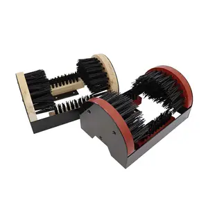 Plastic Sides Extra Wide Outdoor Shoe Scraper Cleaner Brush Heavy Duty Boot Cleaning Scraper Brush Boot Scrubber