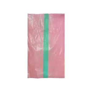 Sacos de fertilizante de plástico barato 50kg, grão de plástico saco tecido