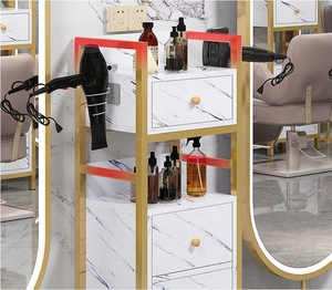 Mobile High-quality Hair Salon Styling Car Beauty Salon <b>Tool</b> Car Hair Salon <b>Trolley</b> - Product Image 5