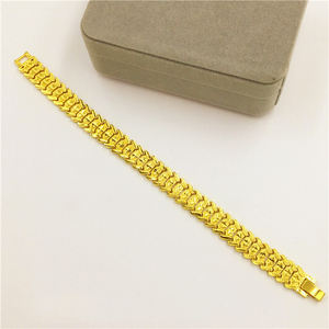 Vòng Đeo Tay Dây Đồng Hồ Cá Nhân Cho Nam, Mạ Vàng <span class=keywords><strong>24</strong></span> <span class=keywords><strong>Karat</strong></span> - Product Image 6