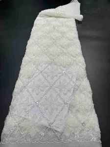 ใหม่ลายกริดแถบสายลูกปัดเลื่อมแบบตรงริบบิ้นถักลายผ้าชีฟอง100% เครื่องประดับอะคริลิก - Product Image 6