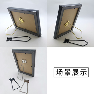Photo <b>Frame</b> Iron Bracket 45 Degree Adjustable Wall Mount Display Stand Durable Hardware Accessory - Product Image 5
