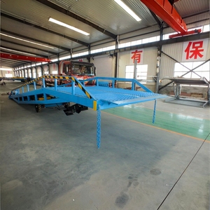 Thủy lực điều chỉnh di động <span class=keywords><strong>Dock</strong></span> đoạn đường nối tải nặng sân đoạn đường nối cho xe Nâng Container truy cập - Product Image 3