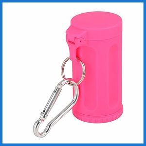 Cendrier portable sans fumée avec logo personnalisé, couvercle porte-clés, résistant à la chaleur, étui de voyage pour cigarettes, pochette pour le camping en plein air - Product Image 3