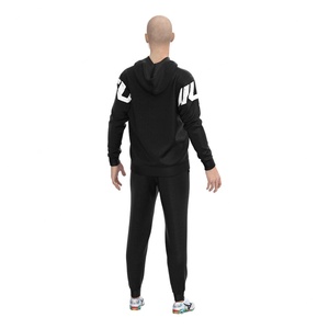 Pantalon de survêtement homme personnalisé avec logo, épais, pour l'hiver, par sublimation, pour le sport - Product Image 5