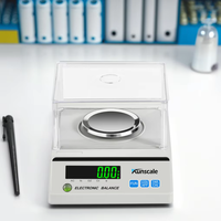 Balance analytique électronique de haute précision 3 kg 2 kg 1 kg 0,01 g, balance de laboratoire numérique pour pharmacie et laboratoire CE