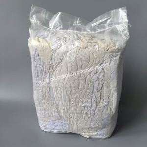 Trapos Industriales de 25 kg, Trapos de Algodón Industriales, Trapos de Lana Blanca para Uso en la Industria de la Pintura al Óleo - Product Image 1