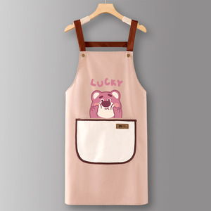 2025 nouveau Internet célébrité restauration commande spéciale étanche et résistant à l'huile PVC bavoir pour lait thé boutique ménage <span class=keywords><strong>cuisine</strong></span> - Product Image 6