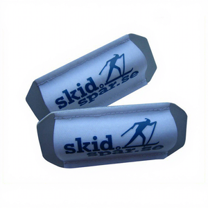 Soporte de esquí personalizado de 55*135 mm, correa de goma para <span class=keywords><strong>botas</strong></span> de esquí, correas de sujeción para bastones para carreras de esquí de fondo - Product Image 1