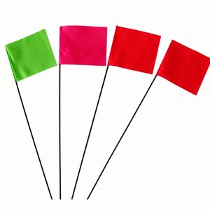 Banderas de Marcación de Terreno de 5.5X8.3'' de Tela de Poliéster para Exteriores, para Riego y Demarcación de Límites - Product Image 4