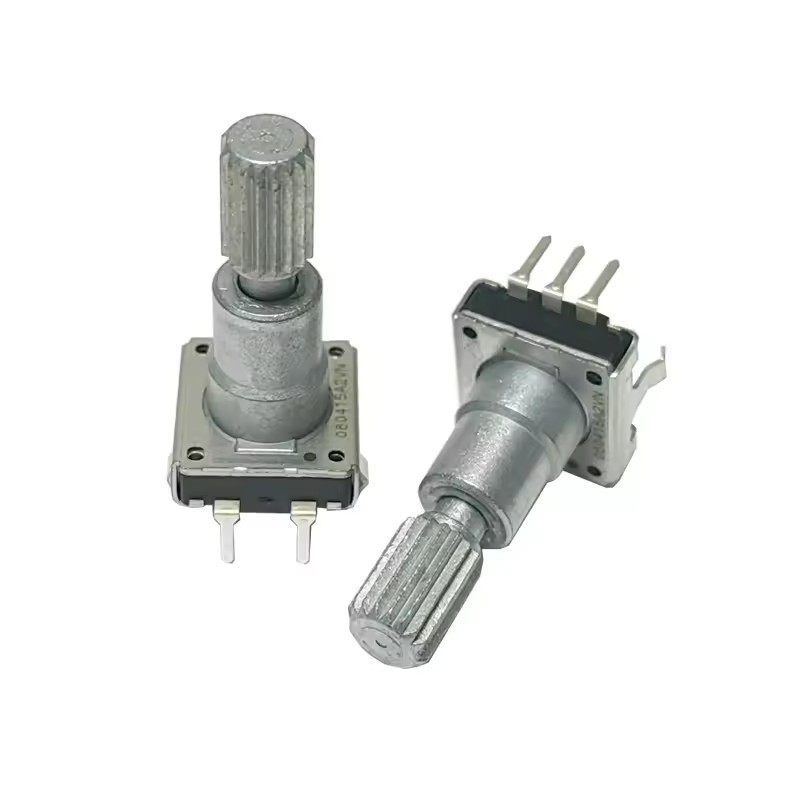 <strong>Rotary</strong> <strong>Encoder</strong> <strong>Switch</strong> EC11 With Push <strong>Switch</strong> <strong>16</strong> <strong>Position</strong> 5pin Type Handle Length 20 mm Plum shaft