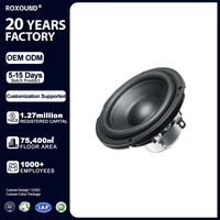 Accessoires pour haut-parleur à double aimant de qualité industrielle longue durée, 2,75 pouces (84 mm), 3Ω 30W, unité anti-vibration