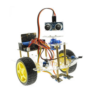 Kit de Coche Robótico Inteligente STEM OKY5071 con Sensor Ultrasónico para Programación y Evasión de Obstáculos - Product Image 1
