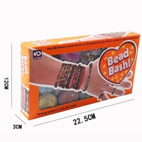 Kit de fabrication de bracelets à perles éducatifs pour enfants, développe la motricité fine, la créativité, la patience, ensemble de fabrication de bijoux DIY