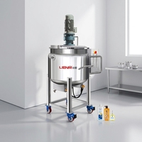 Mélangeur industriel 300L pour shampoing de lavage auto, lotion pour les mains, savon liquide, réservoir de mélange, machine de fabrication de détergent