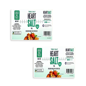 High-Quality Food Grade Sticker Eco-Friendly PE Adhesive Label Custom Logo Label For Edible Salt Spice Jar Packaging - Product Image 6