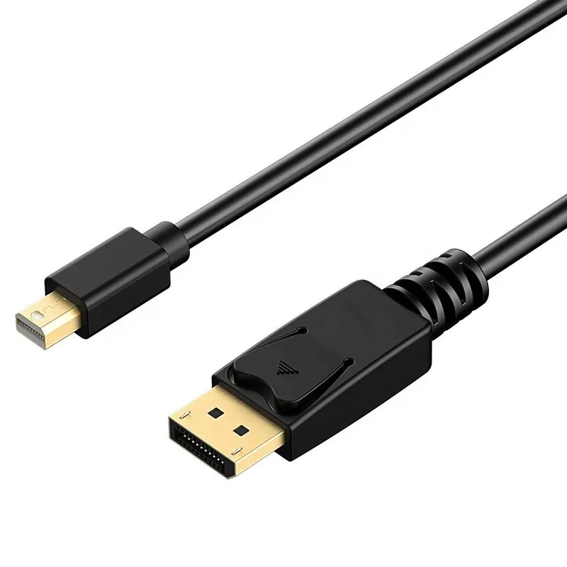 Kabel Adaptor Displayport Ke Displayport Mini 4K, Port Tampilan Mini DP Ke Kabel DP 1M 1.5M 1.8M 2M 3M