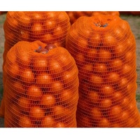 Sacs en filet plastique pour oignons et légumes, sacs d'emballage PP 25 kg, sacs en filet sur rouleau pour oignons, légumes et fruits