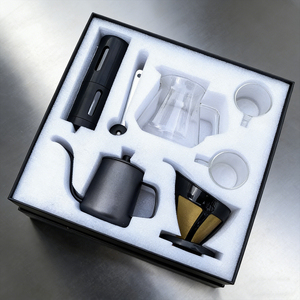 ชุดเครื่อง<span class=keywords><strong>ชง</strong></span><span class=keywords><strong>กาแฟ</strong></span>แบบพกพา วั<span class=keywords><strong>สด</strong></span>ุโลหะคาร์บอนสตีล แข็งแรงทนทาน ดีไซน์คลาสสิก พร้อมตัวกรองหลากหลายแบบ สำหรับการชงกาแฟแบบดริป เหมาะสำหรับร้านกาแฟ - Product Image 4