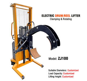 180 Grad Drehbarer Halbautomatischer Fassstapler mit 500 KG Tragfähigkeit - Product Image 1