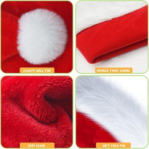 Chapeau de Noël en tricot avec pompon, coupe-vent, de haute qualité, doux, tendance, pour adultes et enfants, cadeau de fête du Nouvel An - Product Image 5