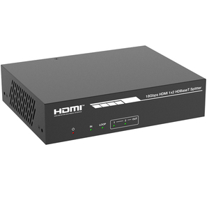 Répartiteur et prolongateur vidéo 4K60 1x2 avec <span class=keywords><strong>HDMI</strong></span> sur Cat6/6a/7, comprend 2 récepteurs et prend en charge HDR, HDCP 2.2, YCbCr 4:4:4, IR - Product Image 5