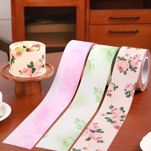 Collares de pastel de flores, película envolvente de pastel de Mousse, película de acetato para decoración de pastel de cumpleaños DIY - Product Image 2