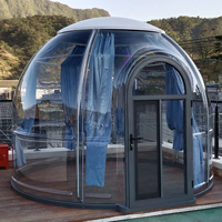 Tentes à bulles en polystyrène PC au design moderne pour restaurants, hôtels et villas en plein air - pour dîner sous la dôme
