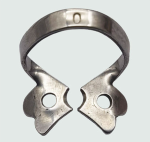 Ekstraktor Forceps Dam tang pukulan instrumen baja tahan karat gigi karet penjepit Dam - Product Image 3