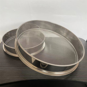 Màn hình phòng thí nghiệm đất lọc 8 "phòng thí nghiệm Mẫu phân loại hạt địa chất rung kích thước hạt phân tích dây thép lưới sàng thử nghiệm - Product Image 5