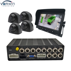 3D ระบบกล้องมองรอบทิศทาง360องศากล้อง AI ตรวจจับจุดบอดกล้องถอยหลังสำหรับรถบรรทุกรถบัส RV - Product Image 5