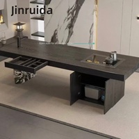 Accessoires de table à thé relevable intelligente en métal Jinruida, support de quincaillerie inclinable automatique télécommandé de style îlot pour café