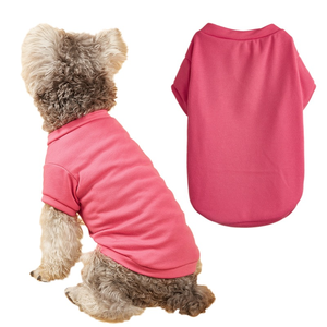 เสื้อกั๊กสเวตเชิ้ตผ้าฝ้ายขายส่ง ไซส์ XS-5XL สำหรับฤดูใบไม้ผลิและฤดูร้อน เป็นมิตรกับสิ่งแวดล้อม ระบายอากาศได้ดี สำหรับสุนัขและแมวตัวใหญ่ เสื้อยืดลายหน้าสัตว์เลี้ยงสำหรับสุนัข - Product Image 3