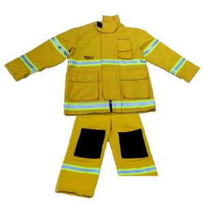 Tute Antincendio Nomex con Riflettore 3M, Prodotti di Sicurezza per Vigili del Fuoco, Uniforme Giacca e Pantaloni - Product Image 4