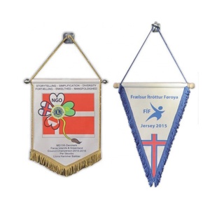 Banderas de Pared Personalizadas de Satén No Tejido para Publicidad, Souvenirs de Intercambio de Clubes de Fútbol Nacional, Tamaño Personalizado - Product Image 4