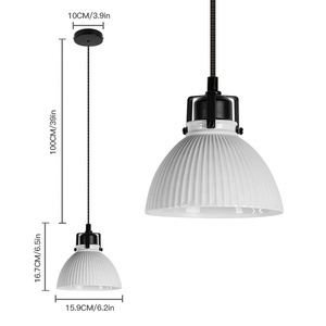 Lámparas de Techo de Porcelana a <span class=keywords><strong>Precios</strong></span> de Fábrica, Diseño de Lámpara de Araña Blanca, Modelo Creativo para Sala de Estar, Pasillo, Interiores, Lámpara de Araña a Rayas - Product Image 2
