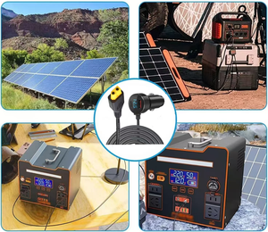 Para Bluetti <span class=keywords><strong>EB55</strong></span> Anker 757/767 para Ecoflow Delta/River Cargador de coche con potencia de 108W y cable de carga de 2M Características Función PD DC - Product Image 5