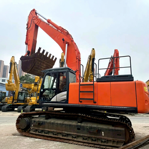 Excavadora de cadenas Hitachi ZX470LCR original japonesa de segunda mano, excavadora hidráulica grande Zaxis470LCR de 47 toneladas, se vende a bajo precio. - Product Image 1