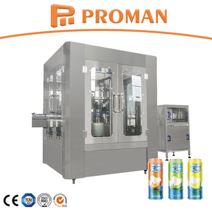 เครื่องบรรจุของเหลวในกระป๋องอะลูมิเนียมสำหรับน้ำผลไม้รสส้มมะม่วงคุณภาพดีชนิดมีแก๊สโซดา - Product Image 1