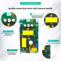 Fuente de alimentación conmutada PFC de 24V, 3.3A, 80W, conversión de voltaje completo de 220V a salida única de CC