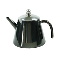 Fabrication de théière à café à double paroi théière en acier inoxydable résistante à la chaleur avec poignée en nylon