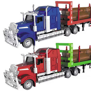 Haute qualité américain transporteur moulé sous pression jouets modèle voiture <span class=keywords><strong>camion</strong></span> cadeaux alliage <span class=keywords><strong>1</strong></span>:50 bois transporteur modèle bois <span class=keywords><strong>camion</strong></span> pour enfants - Product Image 2