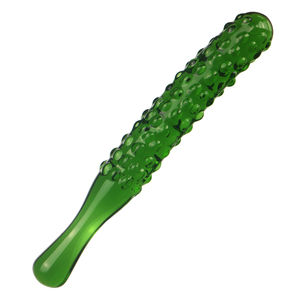 Mittelgroßes Frucht-Set Transparentes Glas Unregelmäßige Form Dildo Sexuelles Lustprodukt für Frauen - Product Image 3