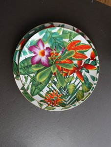 Luxury Dining Room Set Home Decor <b>Dinnerware</b> Sets Exquisite Ceramic Tropical Rain Forest Porcelain Hot Selling 4 Pcs Gift Box - Product Image 4