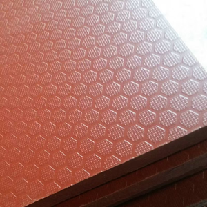 แผ่นไม้อัดดำเคลือบฟิล์มสำหรับงานแบบหล่อคอนกรีต หนา 18 มม. ป้องกันการลื่น สำหรับงานก่อสร้างอาคารสูง - Product Image 2