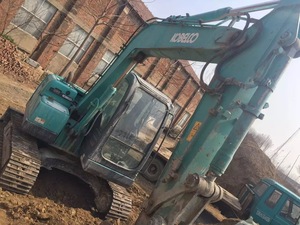 Excavatrice hydraulique Kobelco SK100 d'occasion, modèle 2020, composants Doosan, godet de 1,2 m, poids opérationnel de 16 tonnes, haute qualité - Product Image 3